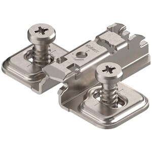 Monteringsplate Blum H3 28mm Euroskrue
