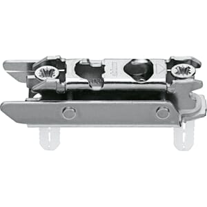 Monteringsplate Blum H3 20mm Dübel m/Exenter Høydejustering