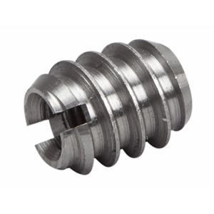Innskruingsmuffe M6x12x15mm Stål Ubehandlet