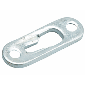 Opphengbeslag Ø5.5mm 42x15mm 2 Hull Stål Elgalvanisert