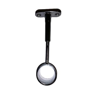 Garderoberørholder Ø25mm Åpen Krom