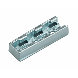 Sengebeslag 52x17x10.7mm Zamak Hunn