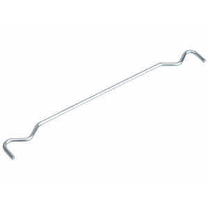 Trådhyllebærer C/C448 Ø5x19 Stål Elgalvanisert