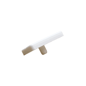 Hyllelås 5mm Dübel Plast Hvit