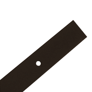 Skyvedørskinne Retro 2m Sort