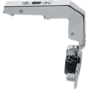 Hengsel Blum Parallell 95° Utenpåliggende m/Demper Inserta