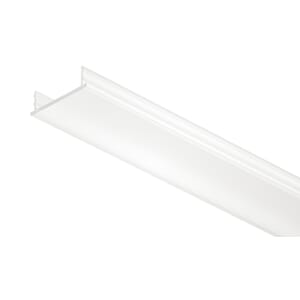 Plastglass For Led-Stripe 2.5m Hvit