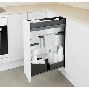 Vaskeutrekk Pelly Clean & Polish To-Go 200mm Antrasitt