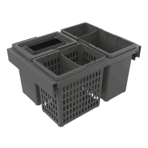 Avfallssorterer IMA Trend 600 Highside ECO Antrasitt