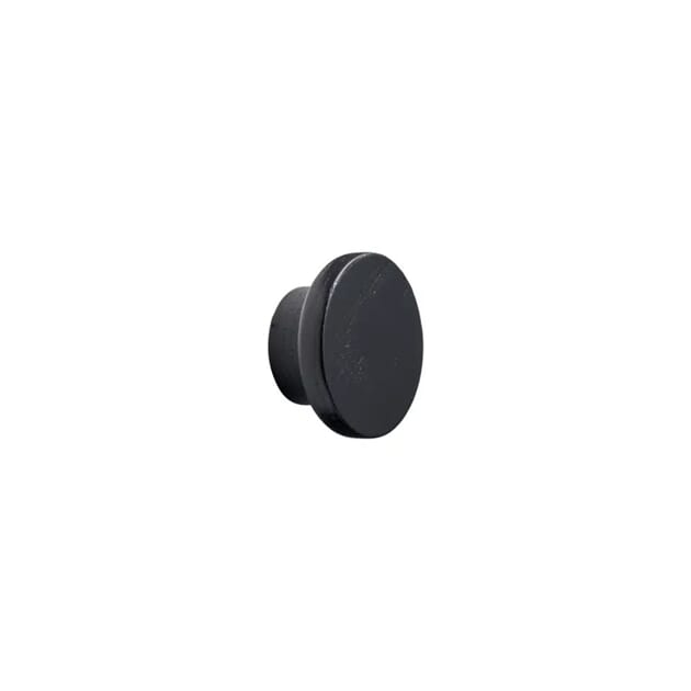 Knott 1038 Circle H24mm Ø50mm Sort Børstet.jpg