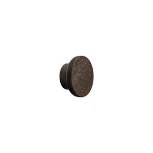 Knott 1038 Furnipart Circle H24mm Ø50mm Mørk Brun Eik