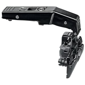 Hengsel Blum Parallell 95° m/Demper Inserta Svart Onyx