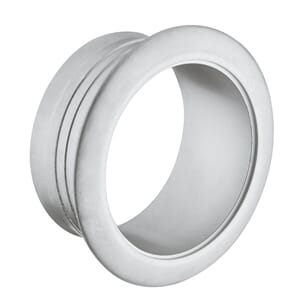 Rosett Trykklås 19mm Matt Krom