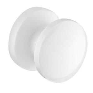 Trykknapp Til Trykklås Mini 16mm Front Hvit