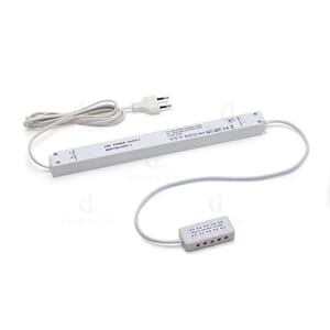 Trafo Led Slim Slt 24V 150W 10 Uganger 2m Kabel m/Stikk