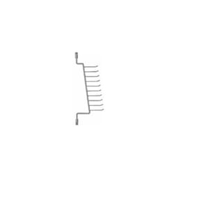 Slipsholder Pelly 363x146mm Krom