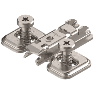 Monteringsplate Blum H0 28mm euroskrue