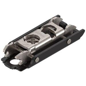 Blum Monteringsplate "design" Onyx svart