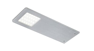 Polar UP LED lampe 5W/24V børstet aluminium