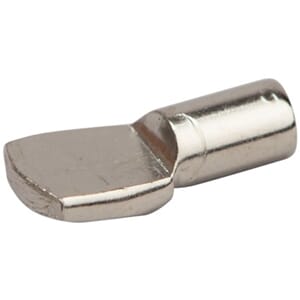 Hyllebærer Ø5mm flat blank forniklet pk 10 stk