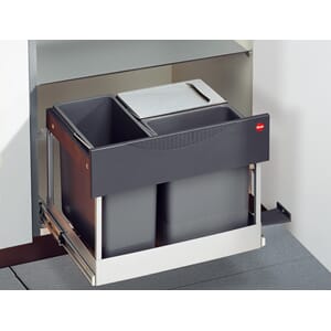 Avfallssorterer 1x12L, 2x8,5L