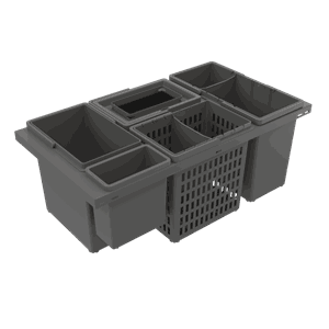 Avfallssorterer IMA Cube Basic 800 ECO antrasitt