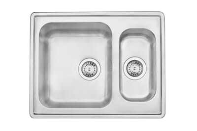 Kjøkkenvask Lyria L40-17+ 1 1/2 kum uten rille